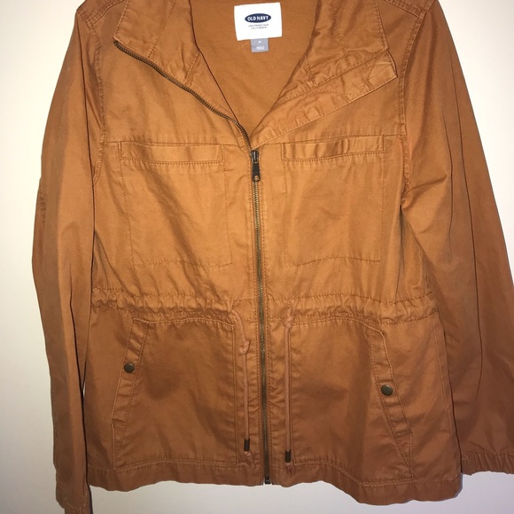 BURNT ORANGE ARMY JACKET - Picture 2 of 5
